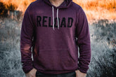RELOAD Pullover Hoodie - Maroon